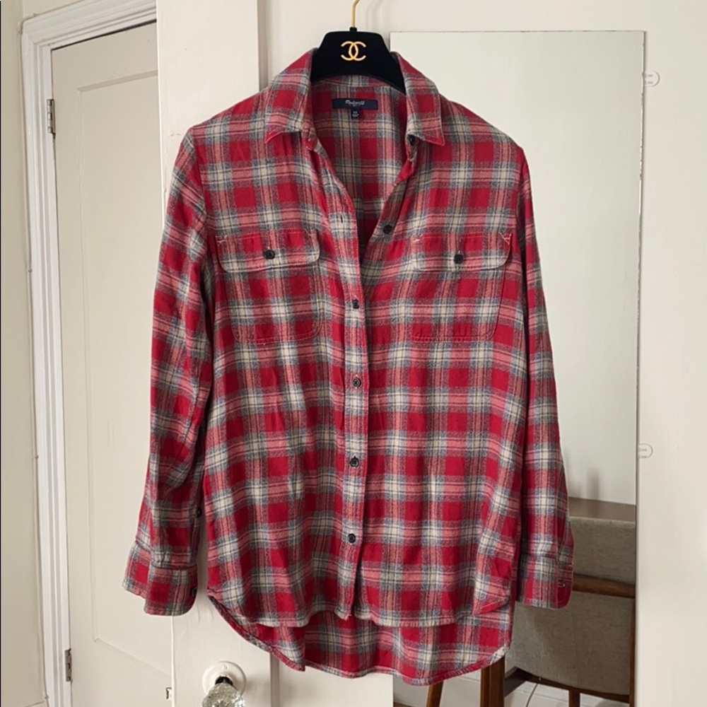 Madewell Plaid Flannel